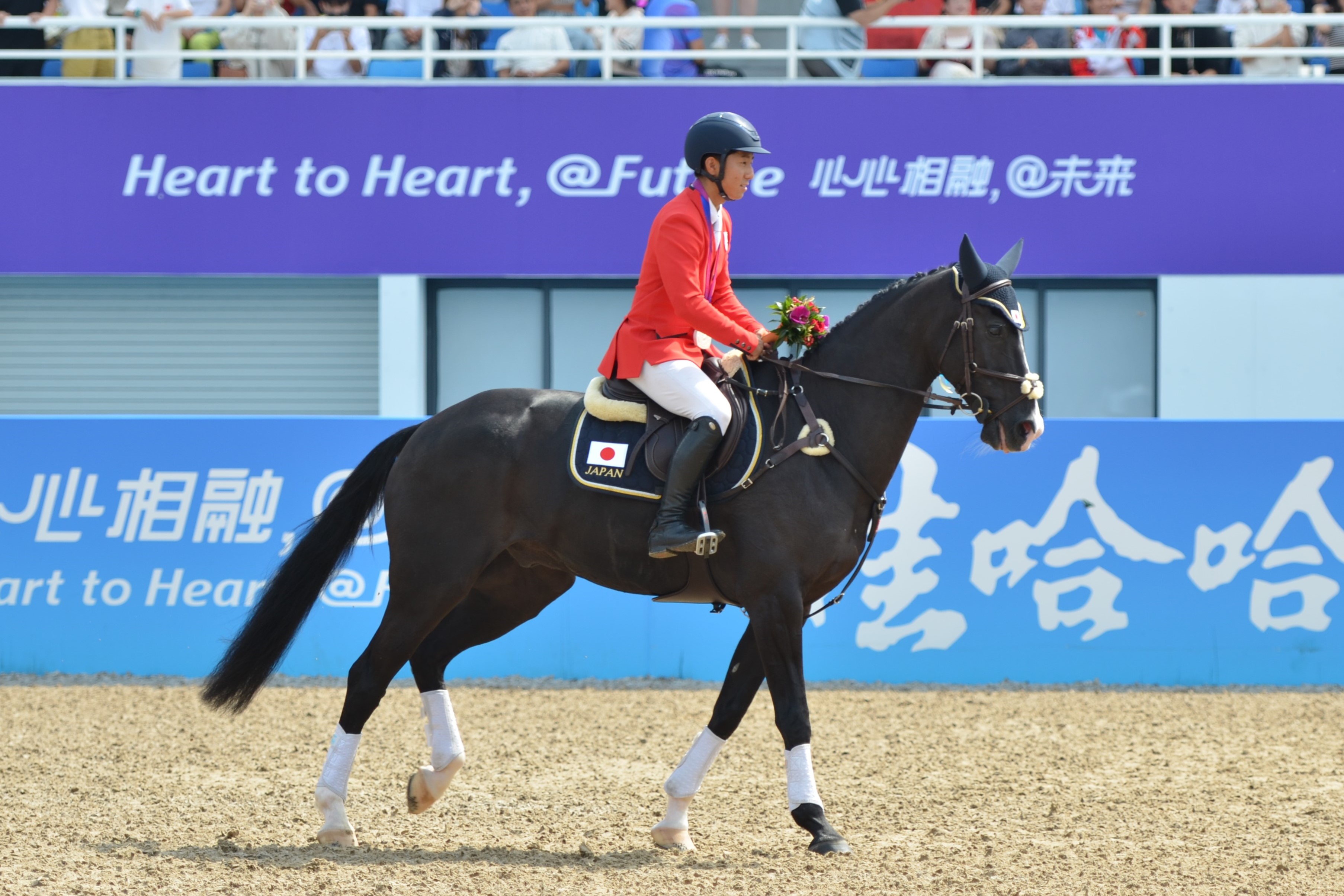 杭州アジア大会》10月2日レポート 公益社団法人 日本馬術連盟 《Japan